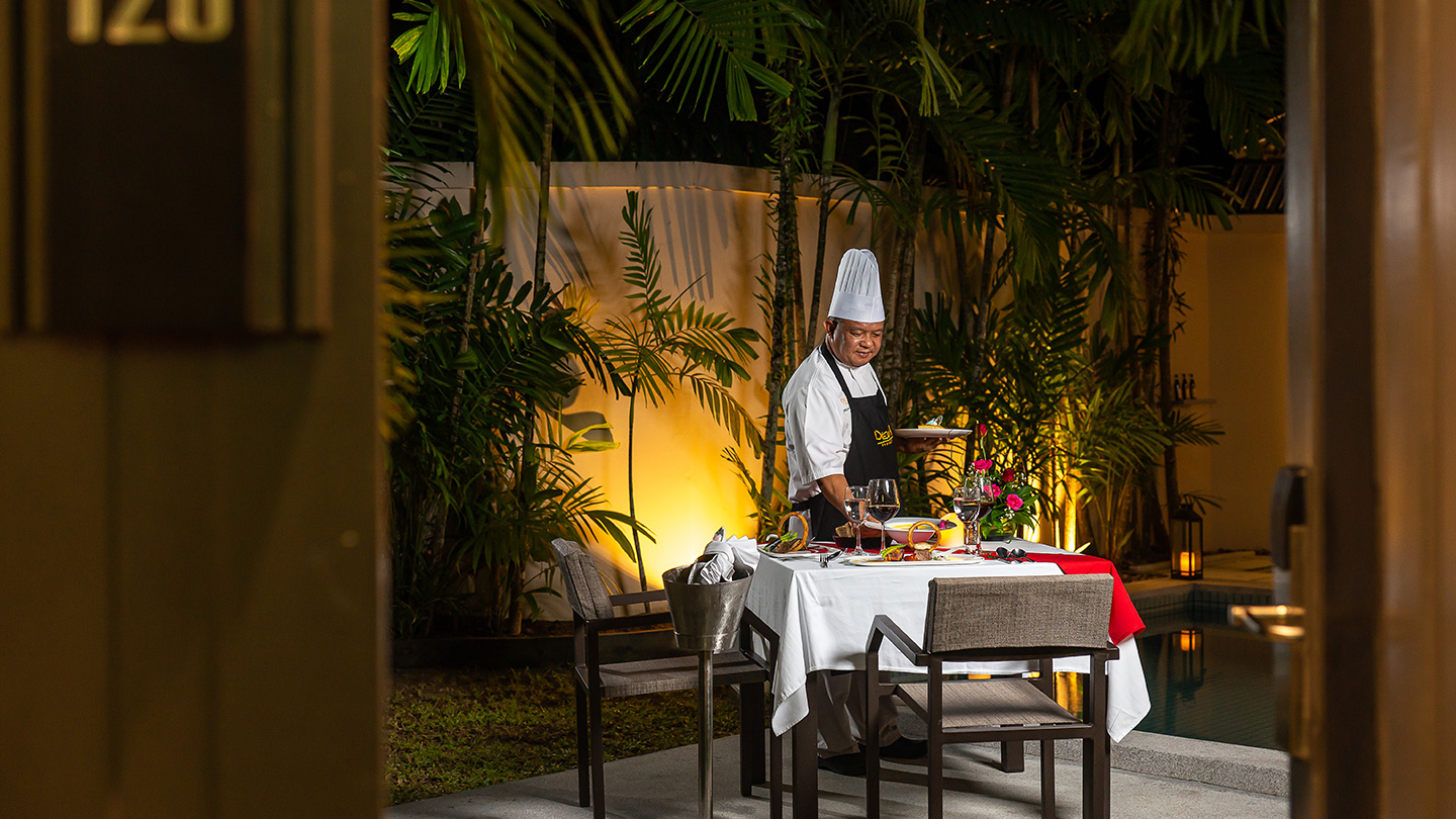 Dewa Phuket Resort & Villas - In-Villa Dining Private Dinner